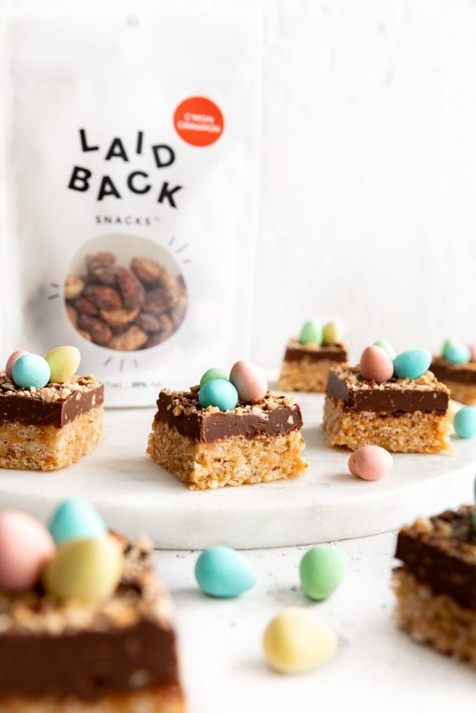 Fudge Rice Crisps Squares by Erb and Spice